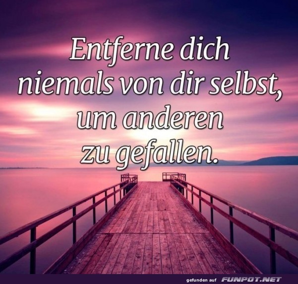 entferne dich