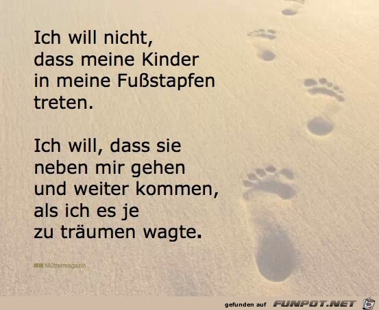 Ich will nicht, dass meine Kinder... Ich will nicht, dass meine Kinder...