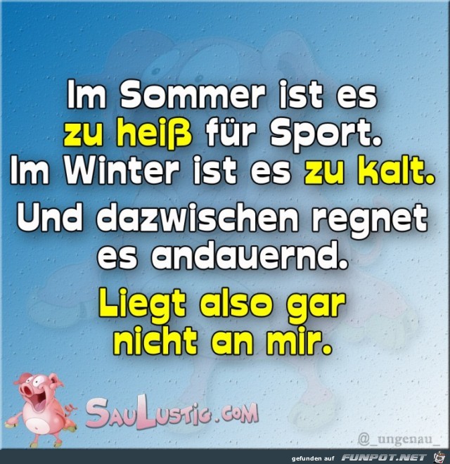 Es liegt nicht an mir Es liegt nicht an mir