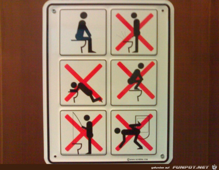 WC-Schild