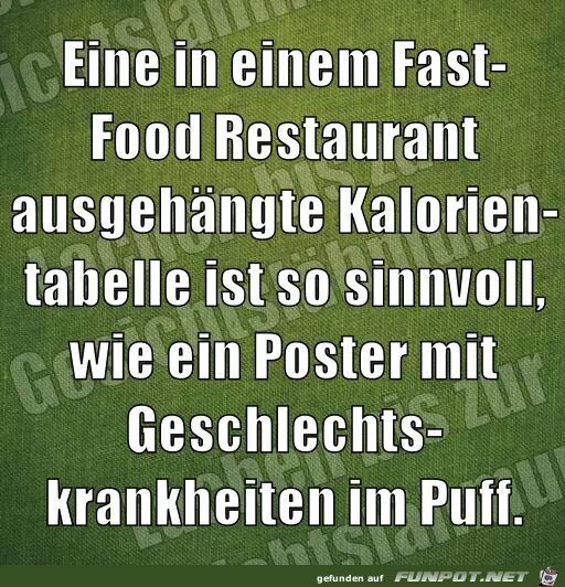 kalorientabelle kalorientabelle