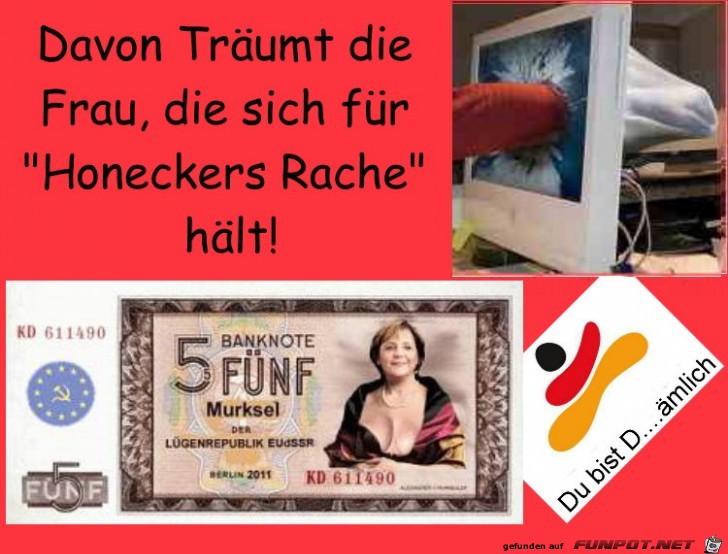 Davon trumt die Frau, die...