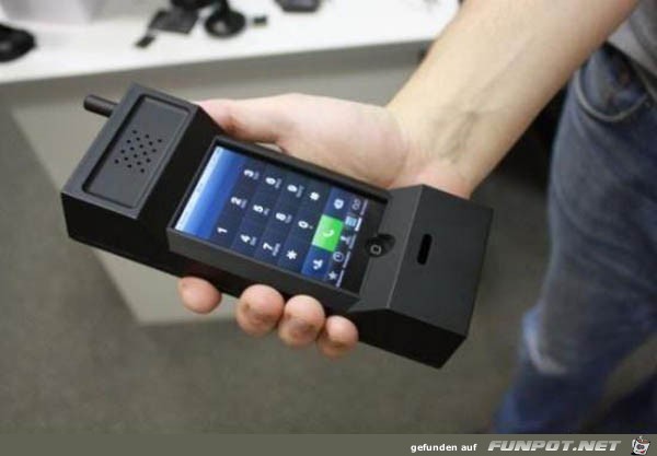 Old School Handyhuelle fuer das iPhone Old School Handyhuelle fuer das iPhone