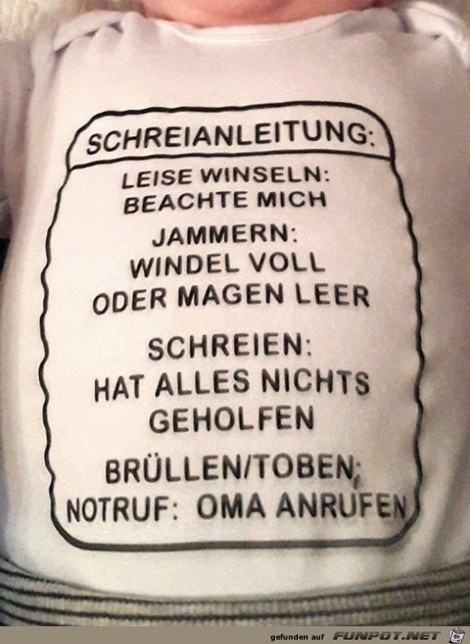 schreianleitung schreianleitung