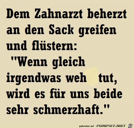 Beim Zahnarzt