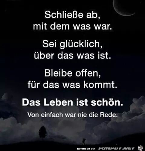 das leben ist schoen