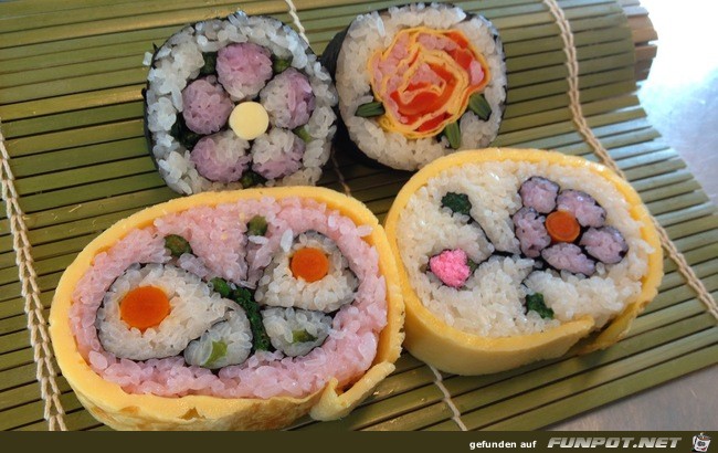 Sushi-Kunst!