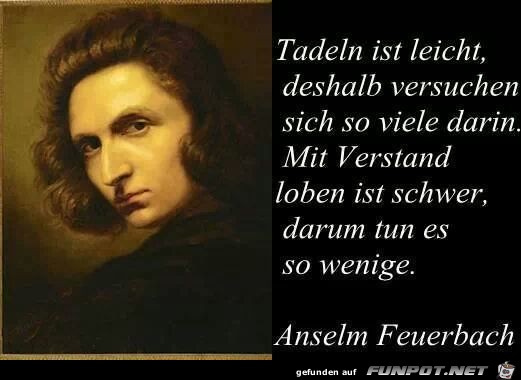 Tadeln ist leicht...