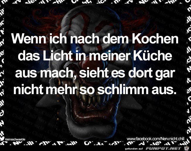 Nach dem Kochen Nach dem Kochen