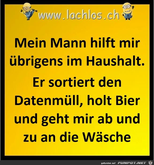 mein Mann hilft mein Mann hilft