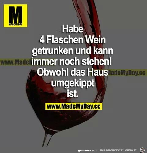 4 Flaschen Wein