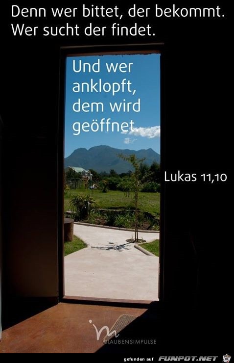 Lukas 11 10 Lukas 11 10