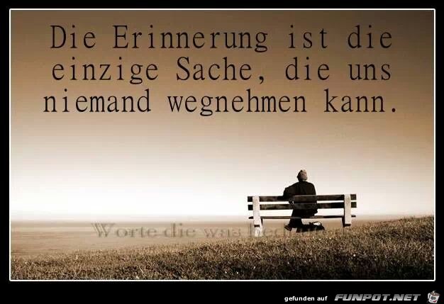 die erinnerug die erinnerug