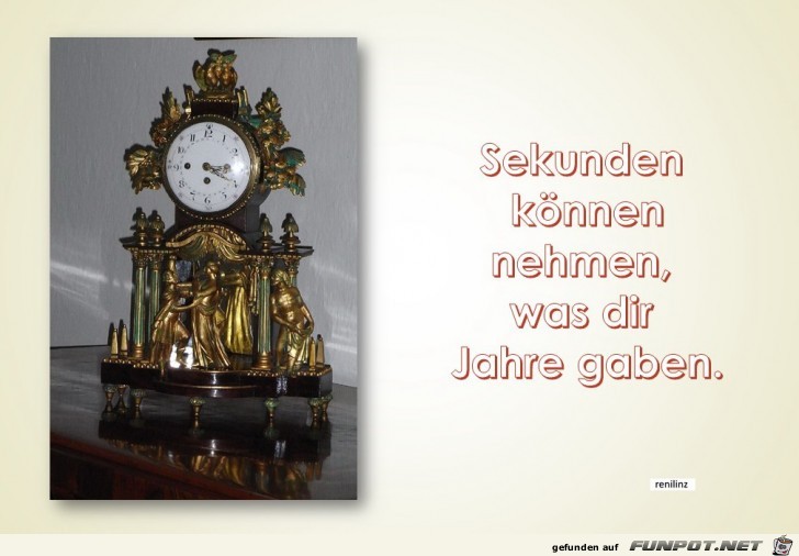 Sekunden koennen nehmen Sekunden koennen nehmen