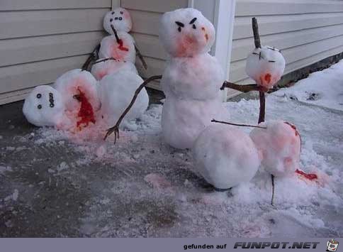 schlimme Schneemannschlacht schlimme Schneemannschlacht