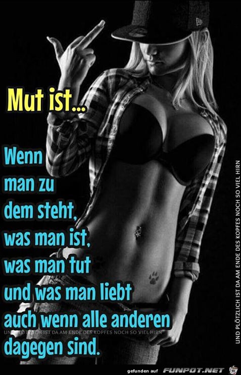 Mut ist