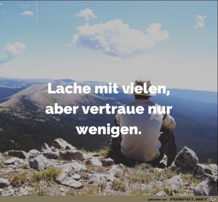 lache mit vielen