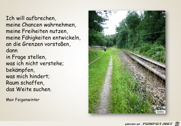 Ich will aufbrechen Ich will aufbrechen