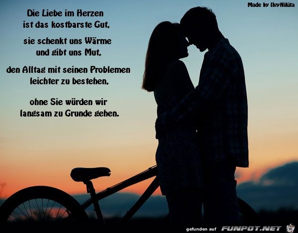 Die Liebe im Herzen