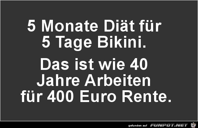 5 Monate Diaet