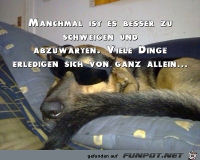 Schweigen Schweigen