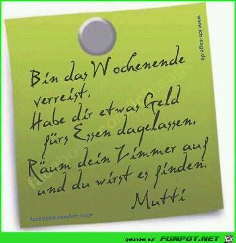Wochenende verreist Wochenende verreist