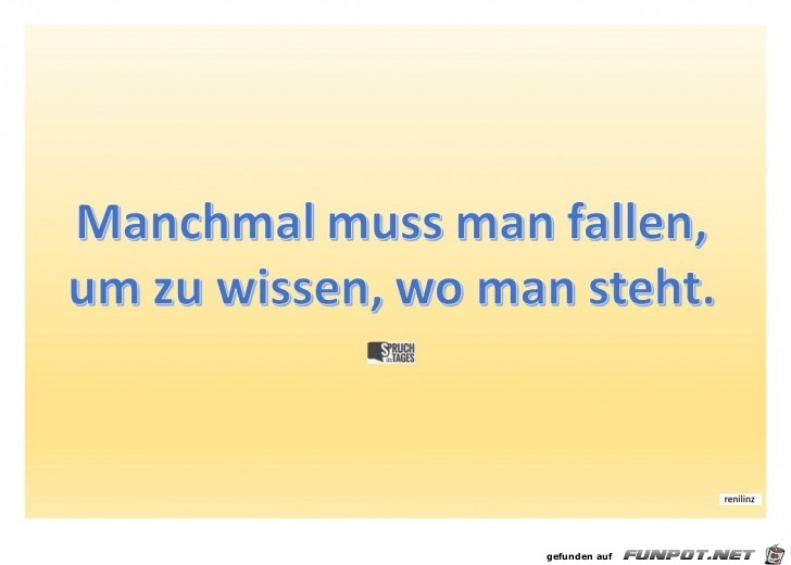 Manchmal