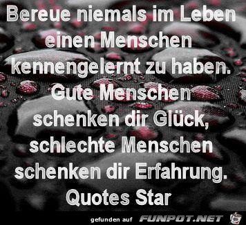 Bereue niemals Bereue niemals