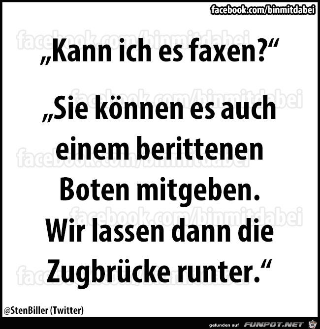 Faxen