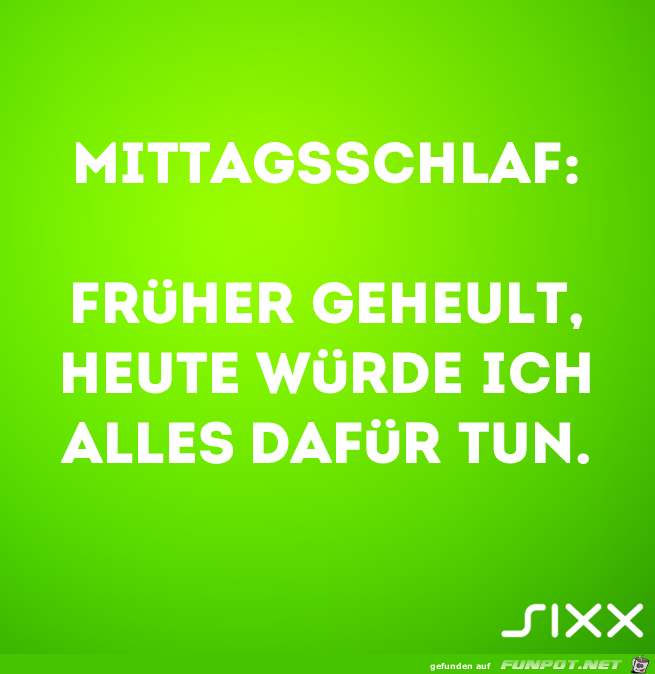 Mittagsschlaf Mittagsschlaf