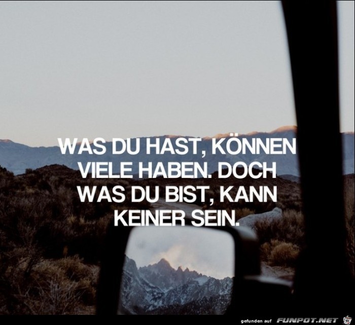 was du hast was du hast