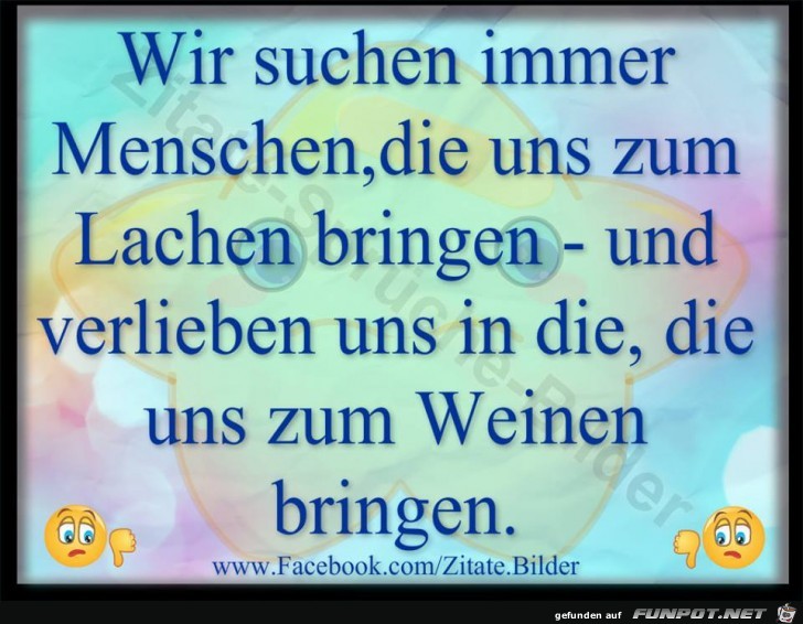 Wir suchen immer