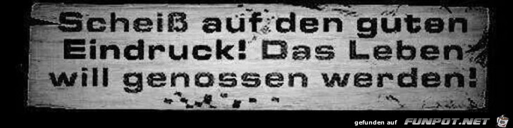 Guter Eindruck Guter Eindruck