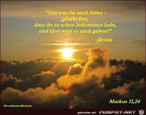 Markus 11 24 Markus 11 24