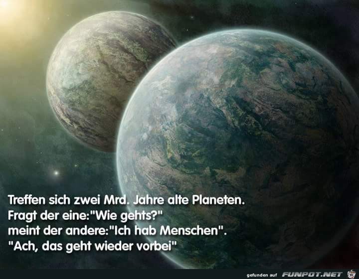 Das geht vorbei