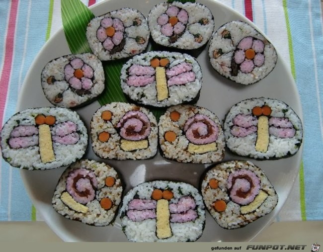 Sushi-Kunst!