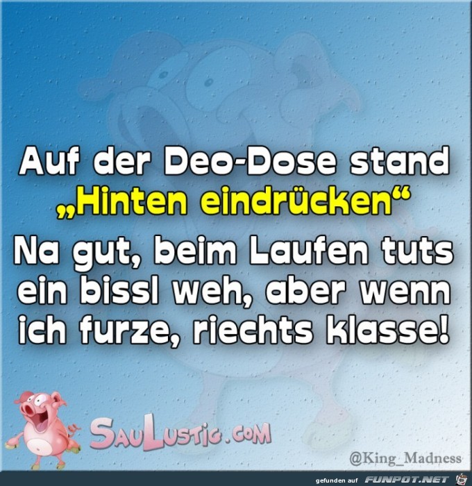 Auf-der-Deo-Dose-stand Auf-der-Deo-Dose-stand
