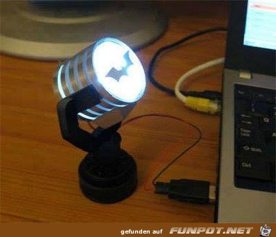 Batman-Signallampe