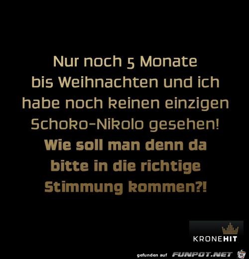 Nur noch 5 Monate