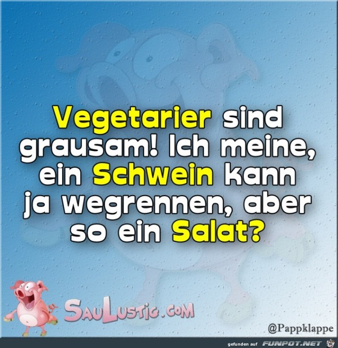 Vegetarier-sind-grausam