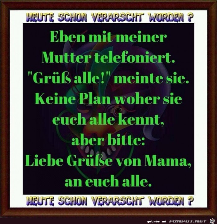 Gruesse Gruesse