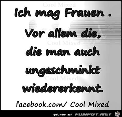 Ich mag Frauen Ich mag Frauen