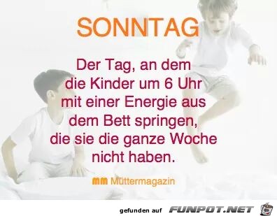 Sonntag Sonntag