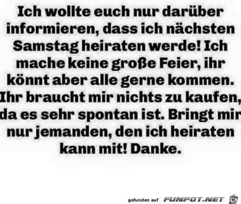 Heiraten Heiraten