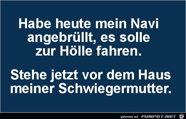 mein Navi mein Navi