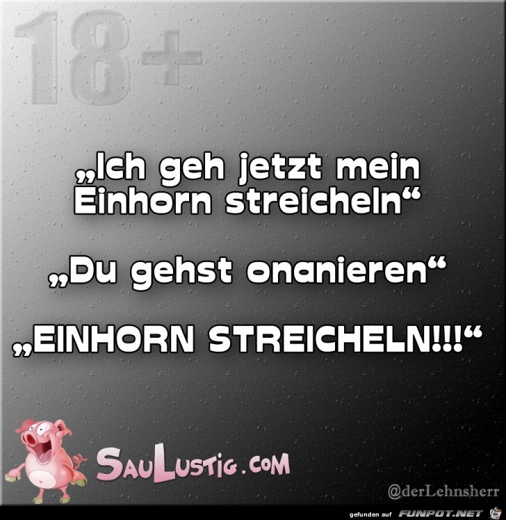 Einhorn-streicheln Einhorn-streicheln