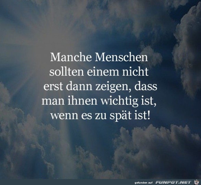 manche Menschen