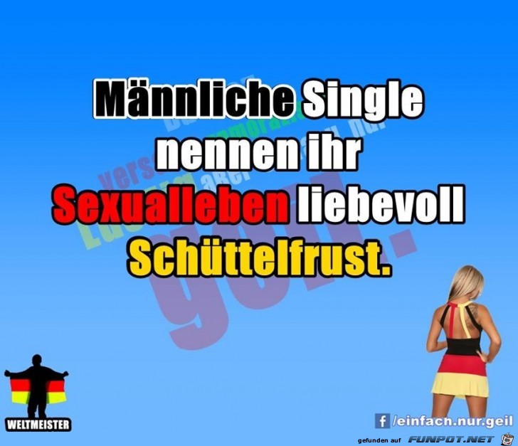 Maennliche Single