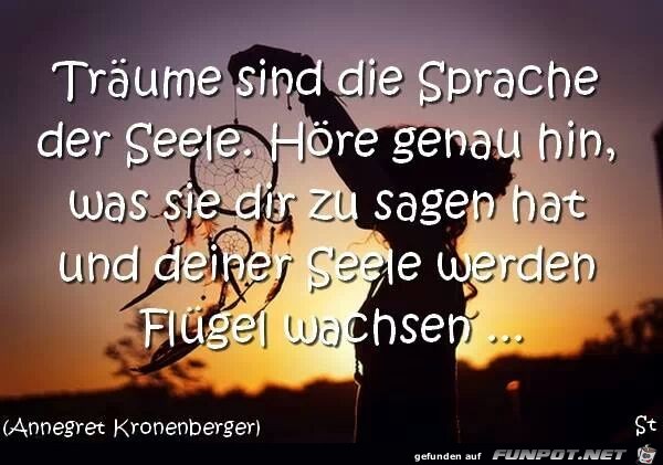 Trume sind die Sprache...