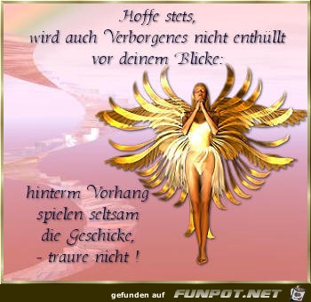 Hoffe stets G Hoffe stets G